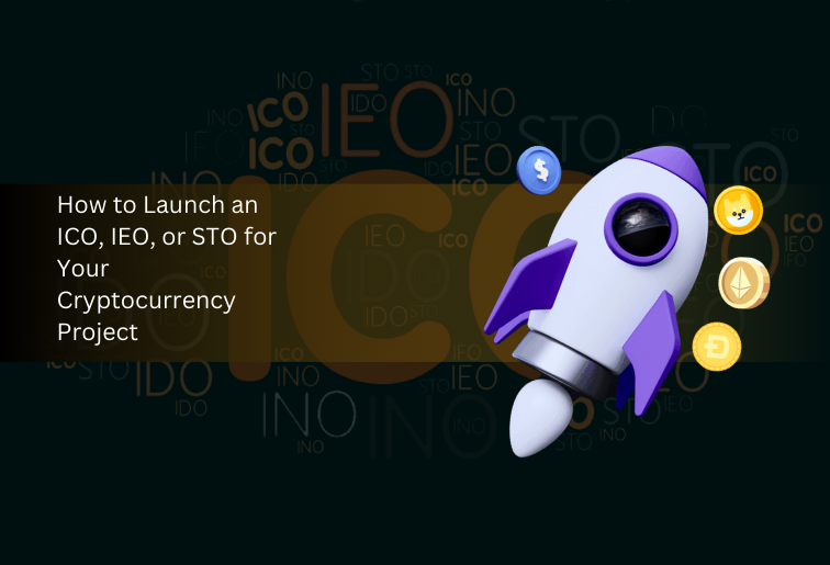 Launch an ICO, IEO, or STO
